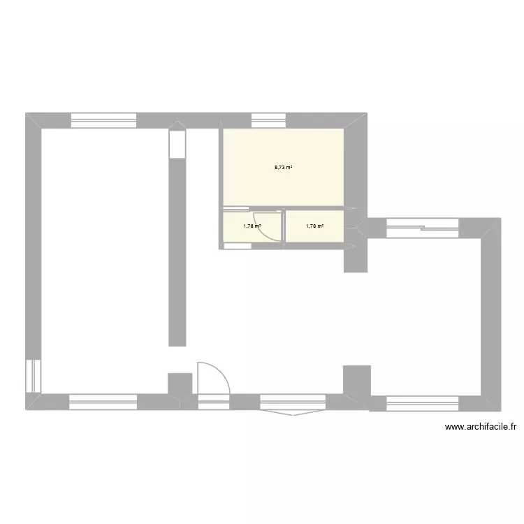 mais. Plan de 3 Pièces et 12 m² mais. Plan de 3 Pièces et 12 m²