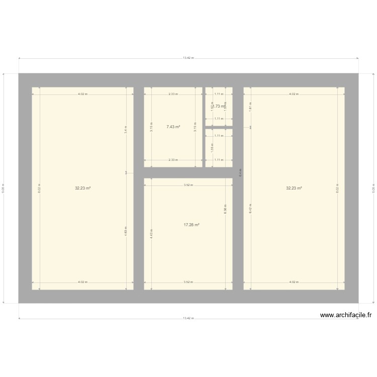 Maison club 1. Plan de 0 pièce et 0 m2