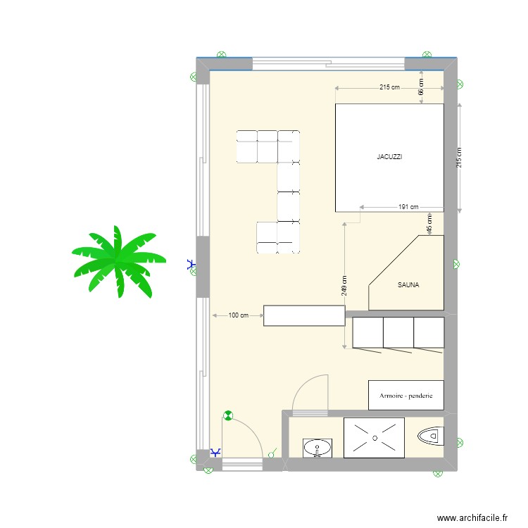 ANNEXE A. Plan de 2 pièces et 35 m2