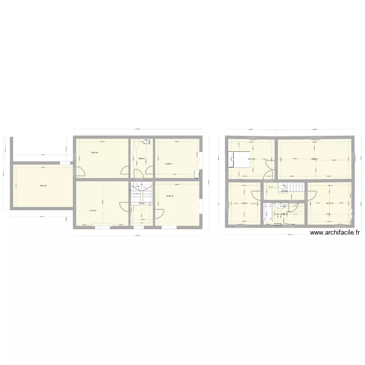 Anelie. Plan de 13 et 169 m² Anelie. Plan de 13 et 169 m²