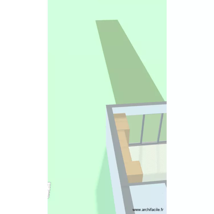 Rdc. Plan de 2  et 51 m²