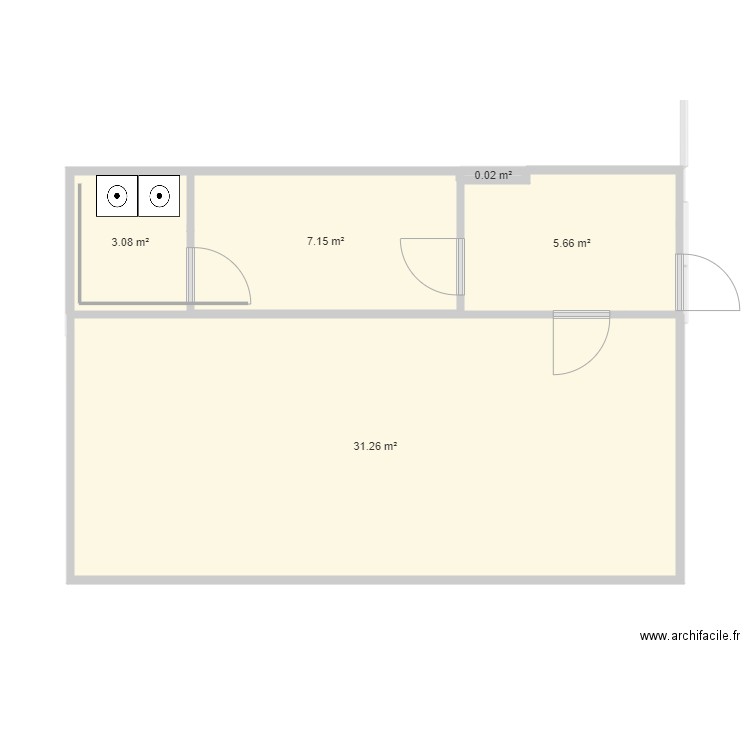 Ans. Plan de 10 pièces et 143 m2