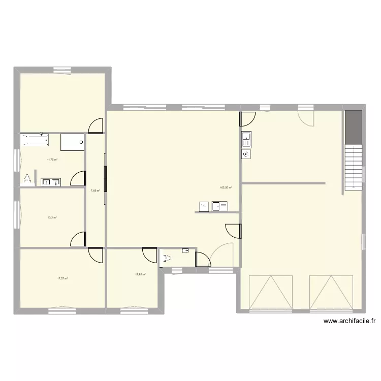 PLAN MAISON intérieur 03/11. Plan de PLAN MAISON intérieur 03/11. Plan de