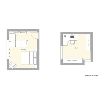 plan de ma chambre et de mon bureau