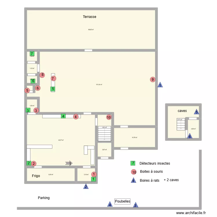 AU BORD'&Ocirc;. Plan de 