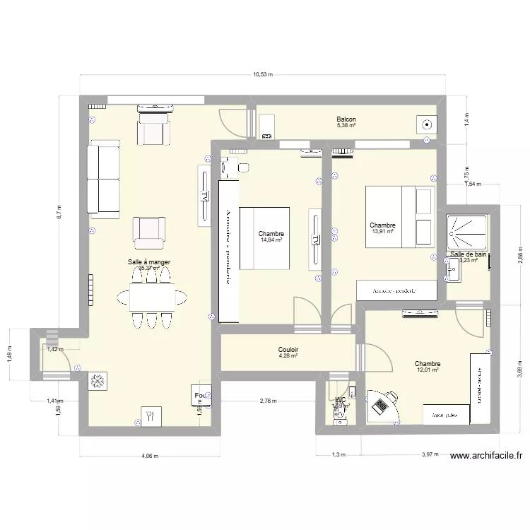 sidi issa plan 27042026. Plan de 8  et 90 m²