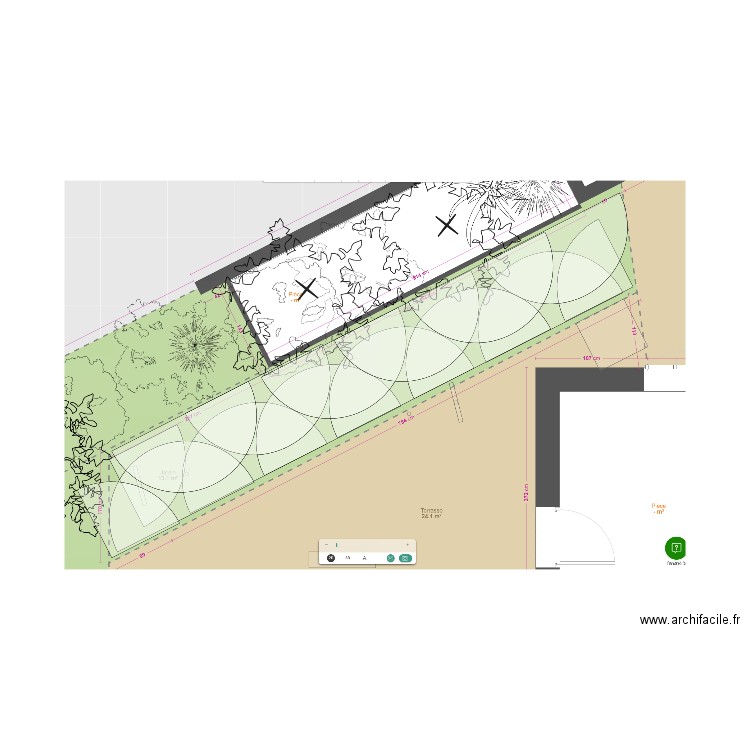 plan arriere maison. Plan de 0 pièce et 0 m2