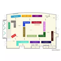 Salle des f&ecirc;tes Kanfen avec exposants 2025 au 20 janvier 2025