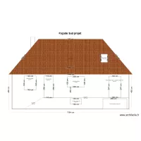 fa&ccedil;ade sud Projet