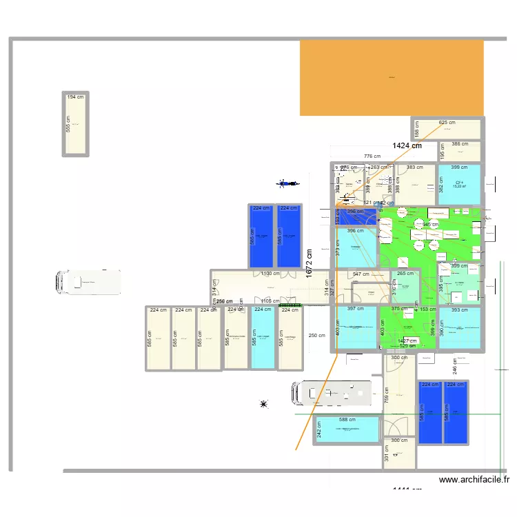 Boulouparis. Plan de 