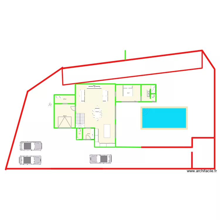 galline 2. Plan de 7  et 121 m²