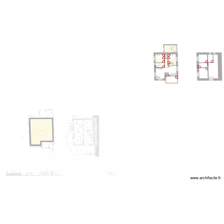 Plans Maison. Plan de 5 pièces et 112 m²