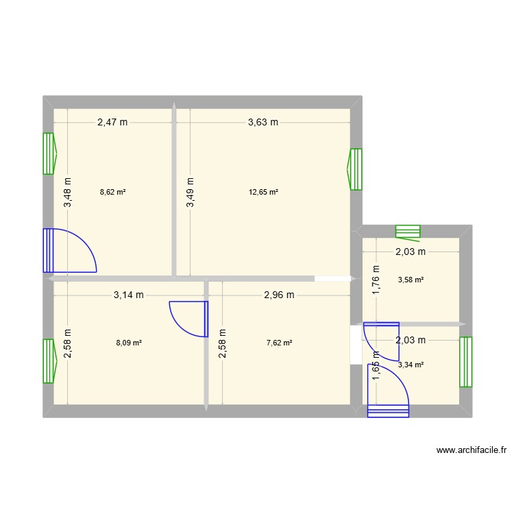 PLAN MAZARADE. Plan de 0 pièce et 0 m2