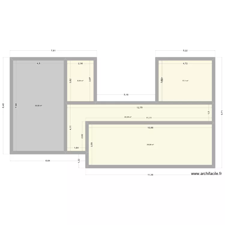macmic. Plan de 5 et 124 m² macmic. Plan de 5 et 124 m²