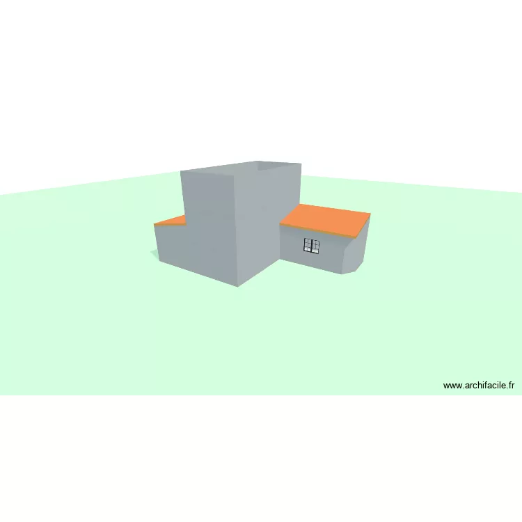 Plan &agrave; l\'&eacute;chelle 99. Plan de 6  et 240 m²