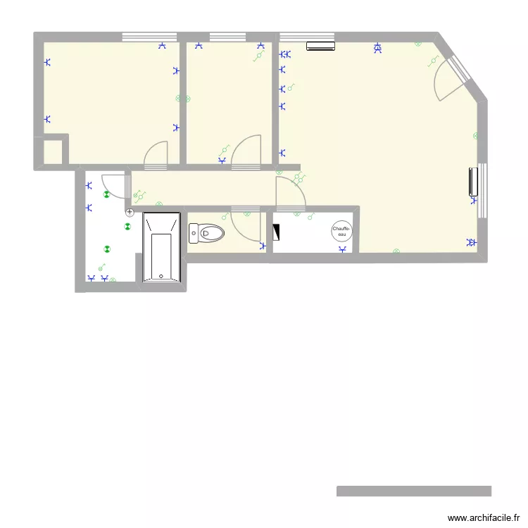 Simon Montmart. Plan de 15 et 168 m² Simon Montmart. Plan de 15 et 168 m²