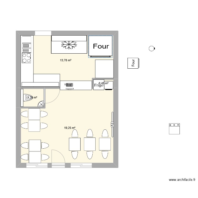 la casa 2. Plan de 0 pièce et 0 m2