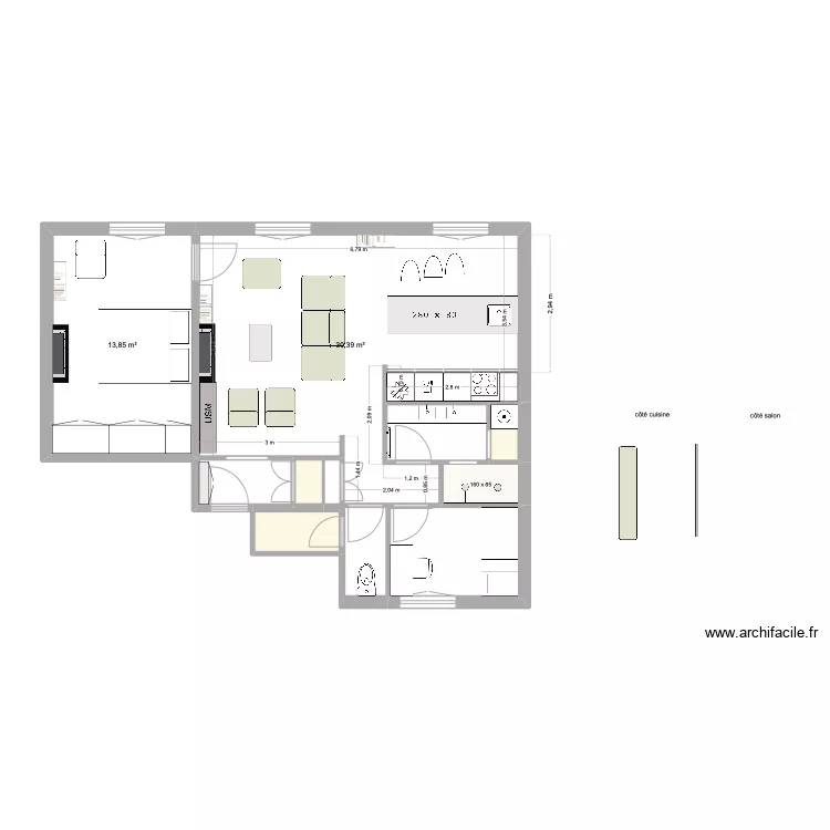 charlot 11 TER. Plan de 