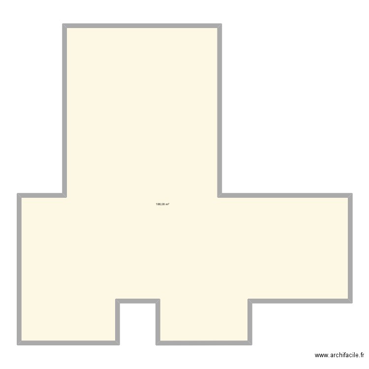 MACHAD'HOME. Plan de 1 pièce et 186 m2