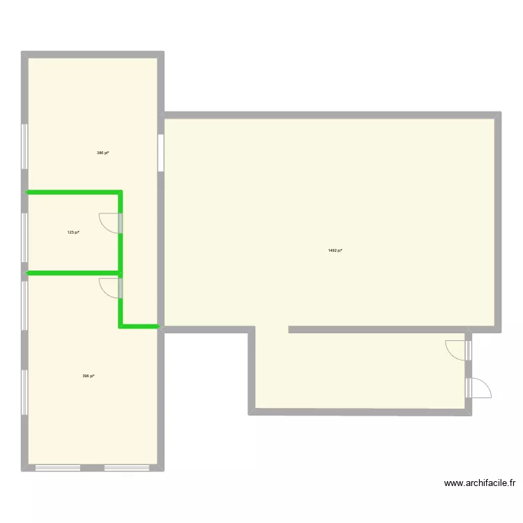 225 Seigneuriale agrandissement 49 X 19 (4). Plan de 225 Seigneuriale agrandissement 49 X 19 (4). Plan de