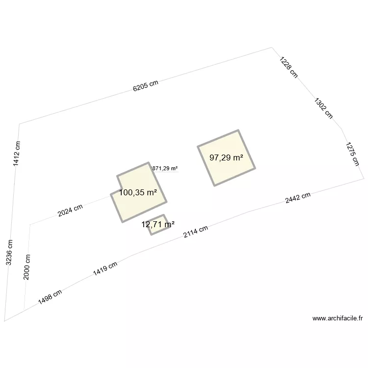 oceane cloture. Plan de 