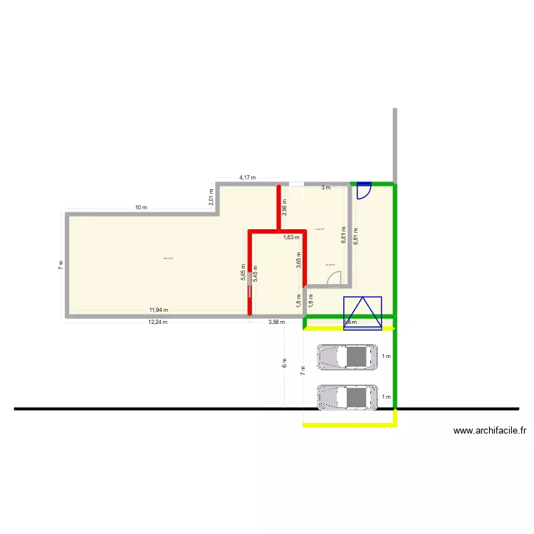 extension. Plan de 4 et 164 m² extension. Plan de 4 et 164 m²