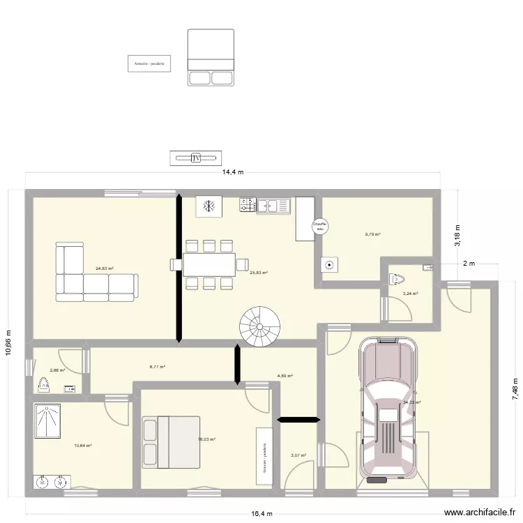 Folsch Maison Parents a étage. Plan de 11 Pièces et 142 m² Folsch Maison Parents a étage. Plan de 11 Pièces et 142 m²
