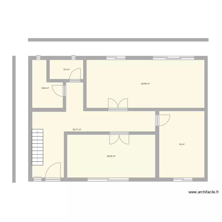 ASY plan maison 2. Plan de 6 et 99 m² ASY plan maison 2. Plan de 6 et 99 m²