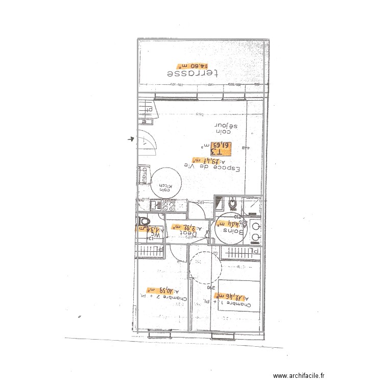 56 rochefort. Plan de 0 pièce et 0 m2