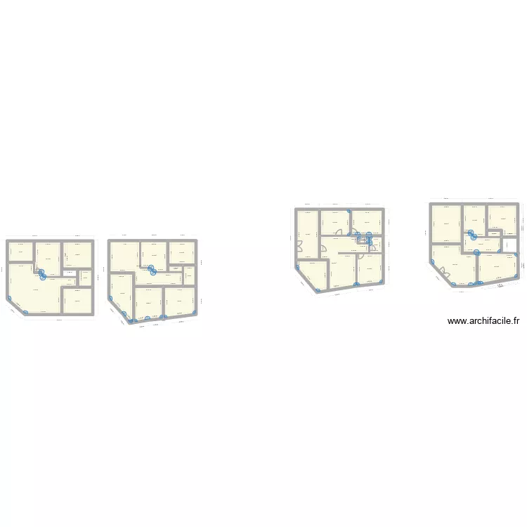 plan1. Plan de 28  et 409 m²