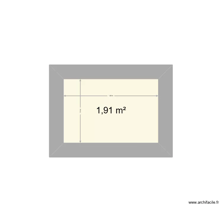 Cabanon interieur Base. Plan de Cabanon interieur Base. Plan de