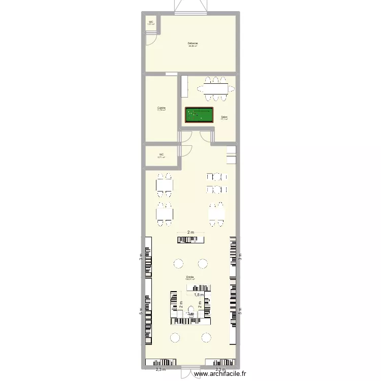Magasin Au Meeple Polygone NORD. Plan de Magasin Au Meeple Polygone NORD. Plan de