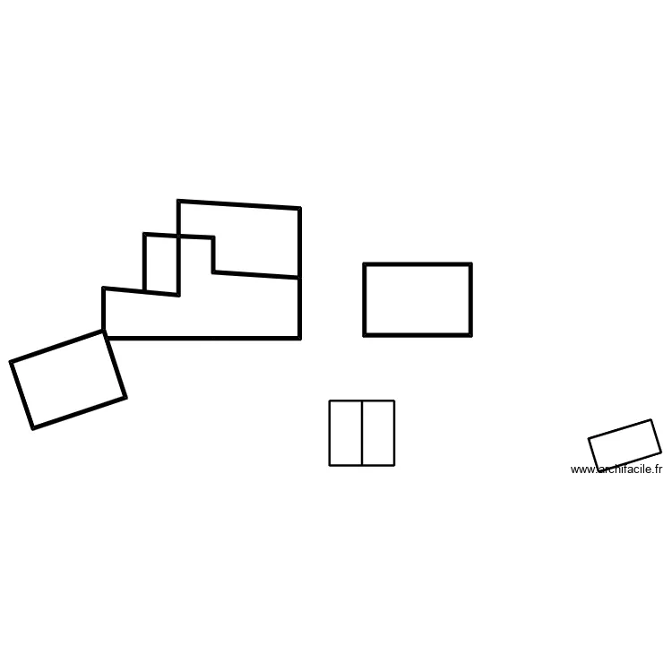 Damiani. Plan de 21  et 526 m²