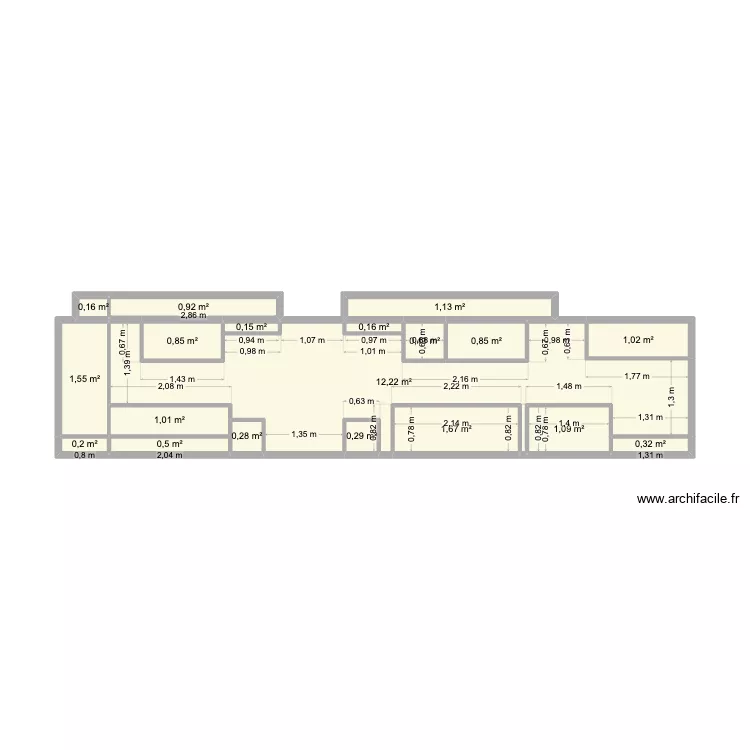 cuisine kebab. Plan de 