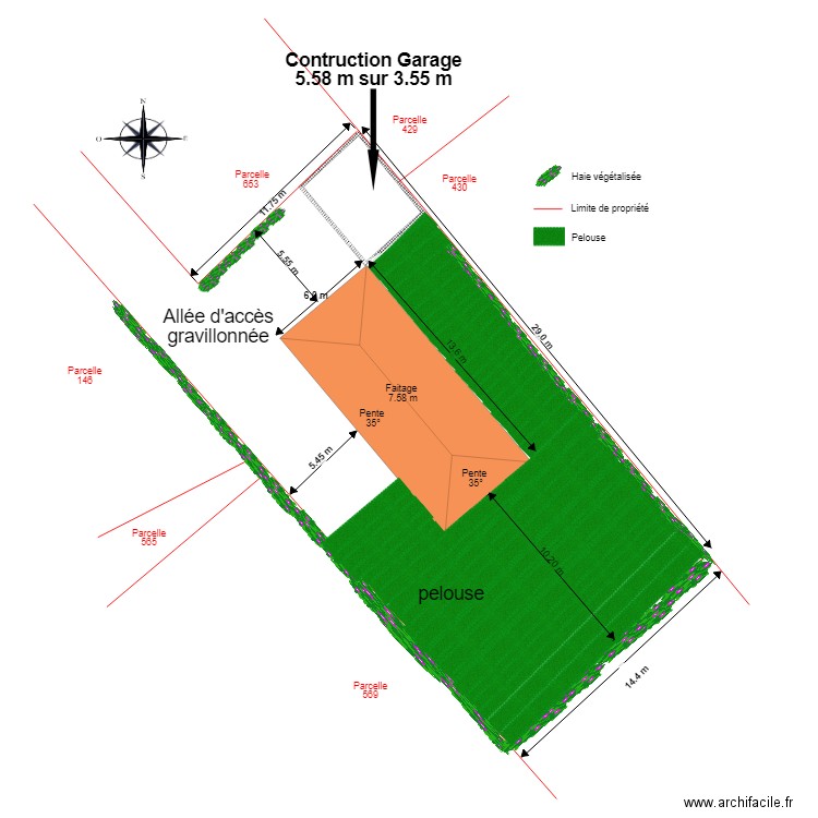 ambleteuse plan de masse après tx. Plan de 0 pièce et 0 m2