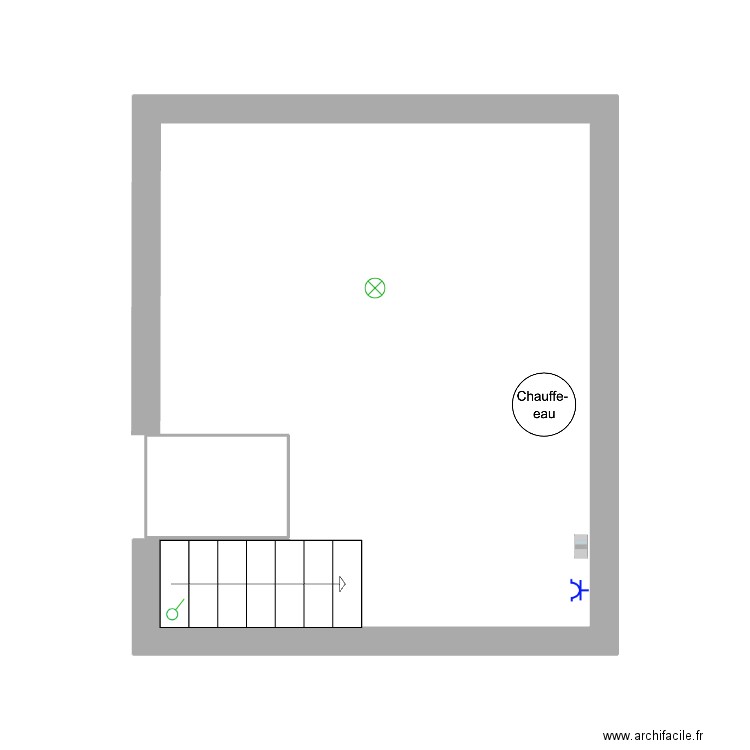 Rez + Garage Horion. Plan de 22 pièces et 233 m2
