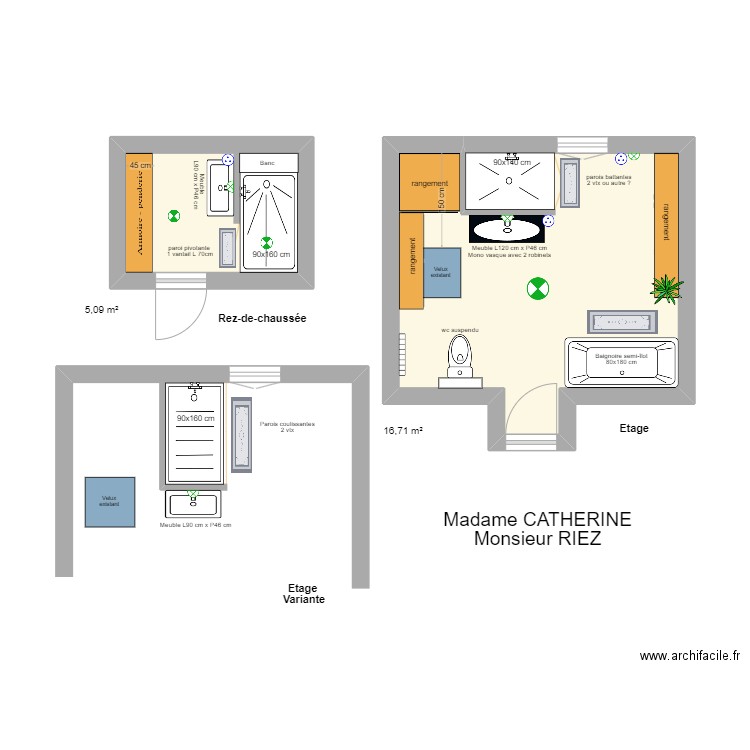 CATHERINE / RIEZ. Plan de 0 pièce et 0 m2