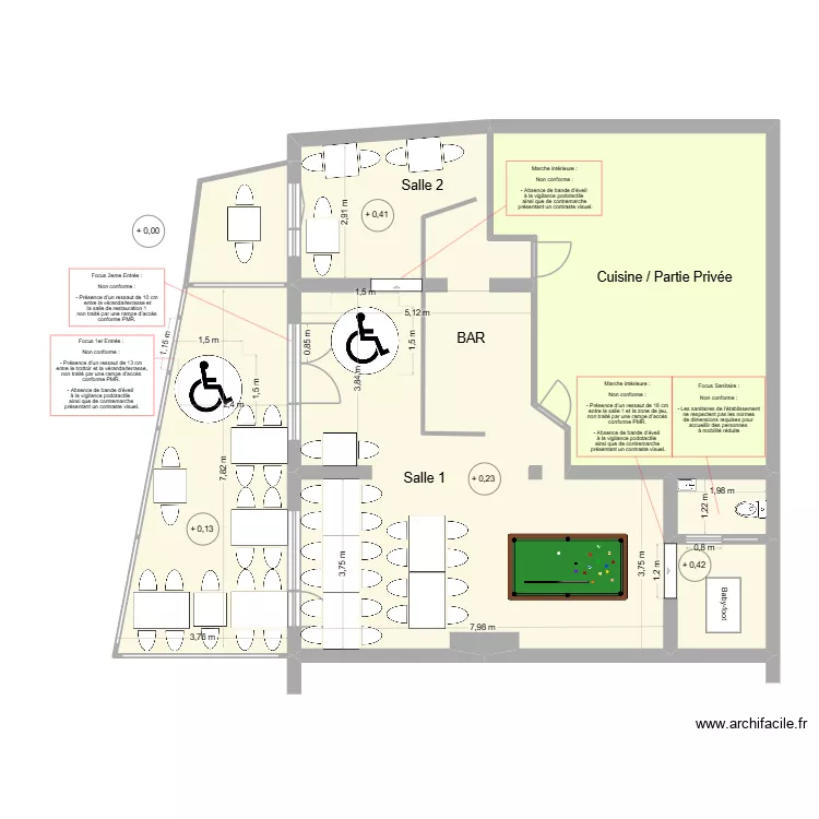 La Mouette AV Travaux. Plan de 0 pièce et 0 m2