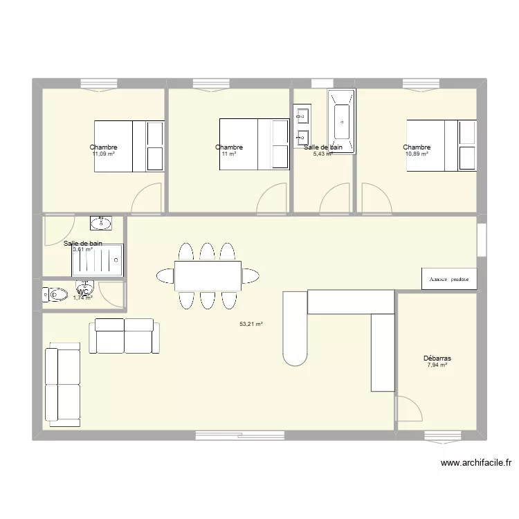 PLAN LUCIE 2. Plan de 