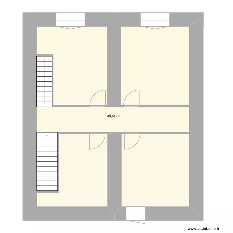 maison couvin etage. Plan de 1 et 65 m² maison couvin etage. Plan de 1 et 65 m²