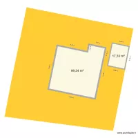 Plan 20M2 Abris de jardin