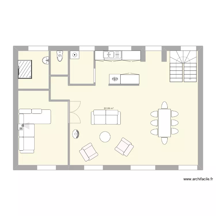 seignelay cuisine nord 1. Plan de 