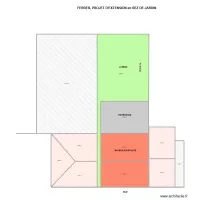 FERRER, EXTENSION, PLAN MASSE