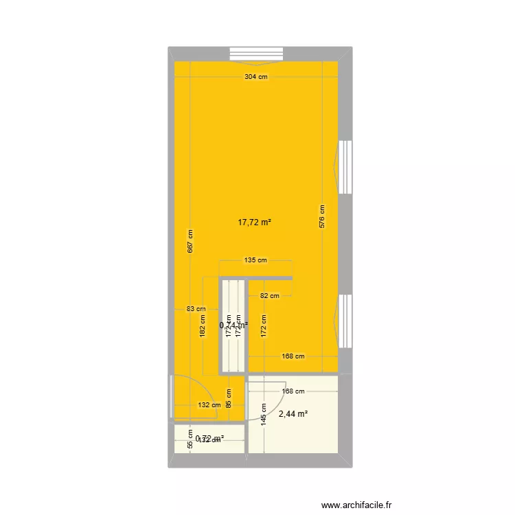 De Oliveira - plan. Plan de 4 Pièces et 22 m² De Oliveira - plan. Plan de 4 Pièces et 22 m²