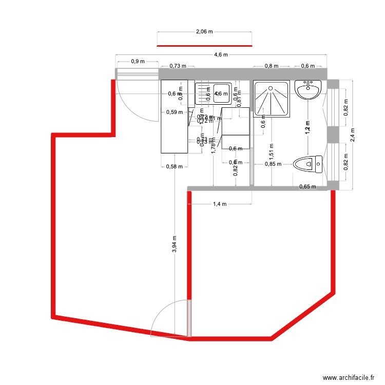 boinod. Plan de 0 pièce et 0 m2