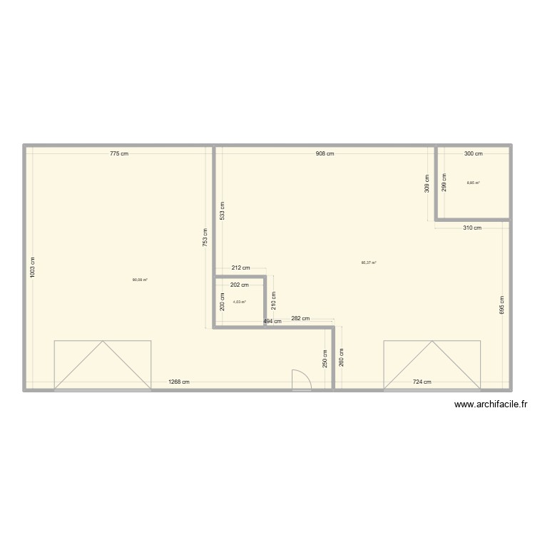 atelier. Plan de 0 pièce et 0 m2