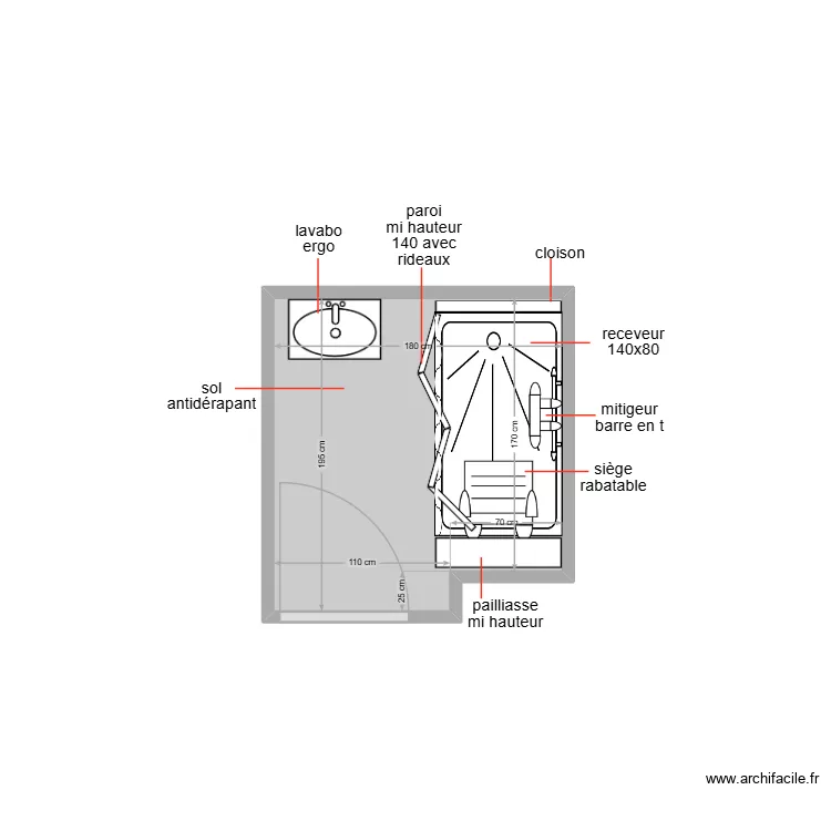ouali 2026. Plan de 1 et 3 m² ouali 2026. Plan de 1 et 3 m²