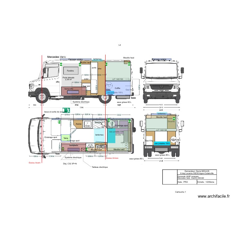 Plan vario DREAL. Plan de 0 pièce et 0 m2