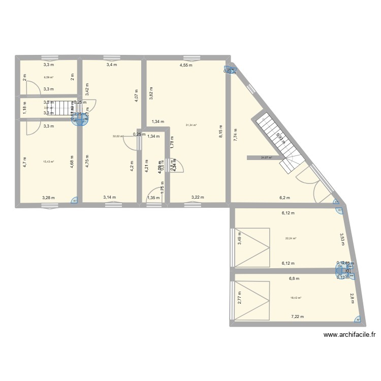 plan1. Plan de 0 pièce et 0 m2