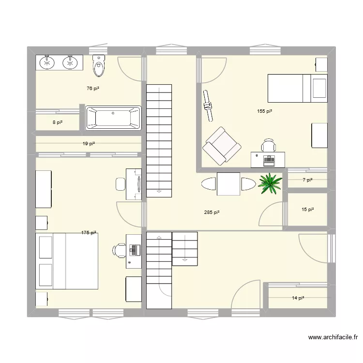 FG-56B. Plan de 9 et 70 m² FG-56B. Plan de 9 et 70 m²
